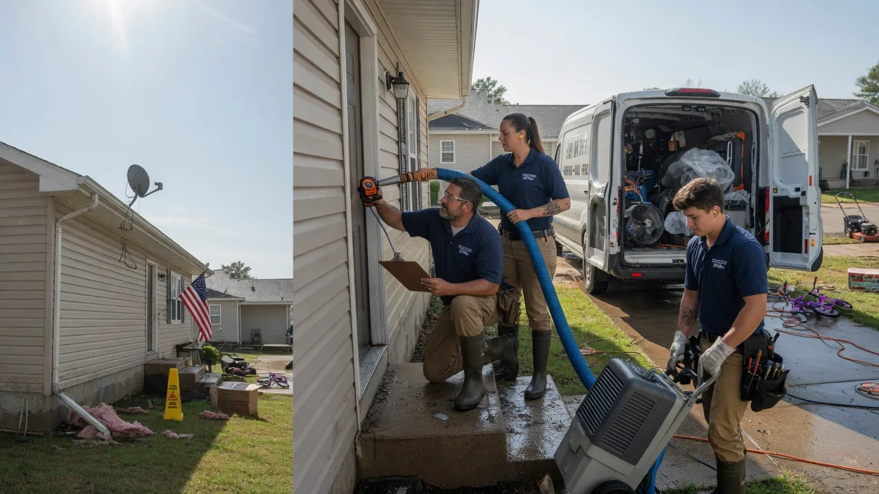 Ceiling Water Damage Restoration in Donner, LA near me